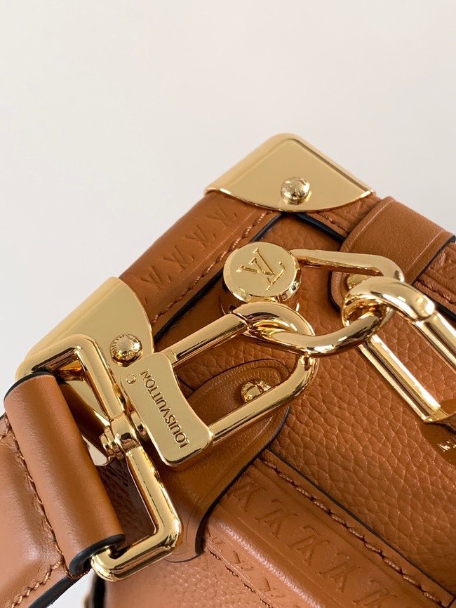 Louis Vuitton Side Trunk MM M25160 gold brown