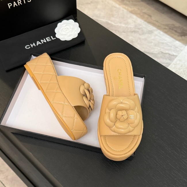 Chanel WOMENS Slippers High heels 7CM 44870-1