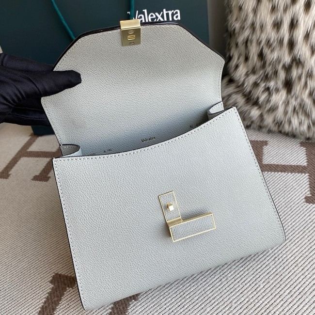 Valextra Iside Top Handle Medium Bag 56028 OFF WHITE