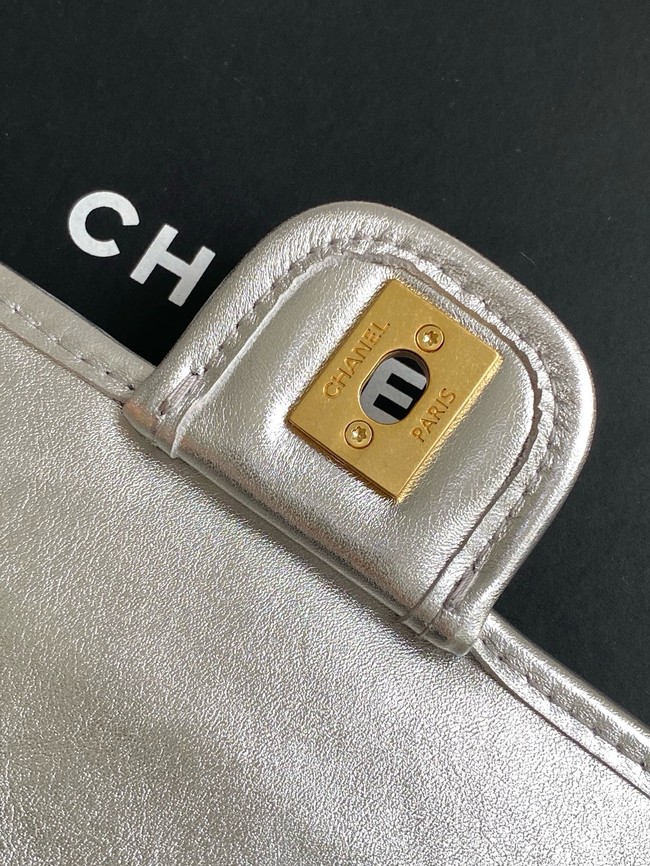 Chanel Mini flap bag AS4797 Silver