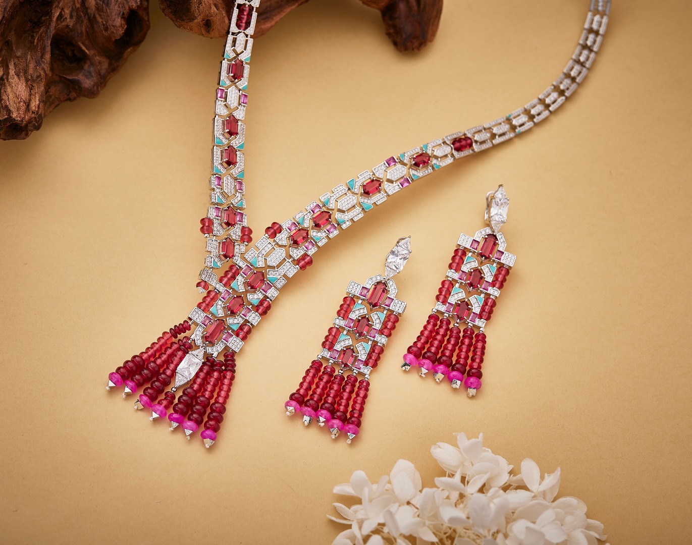 BVLGARI necklace&Earring CE16779
