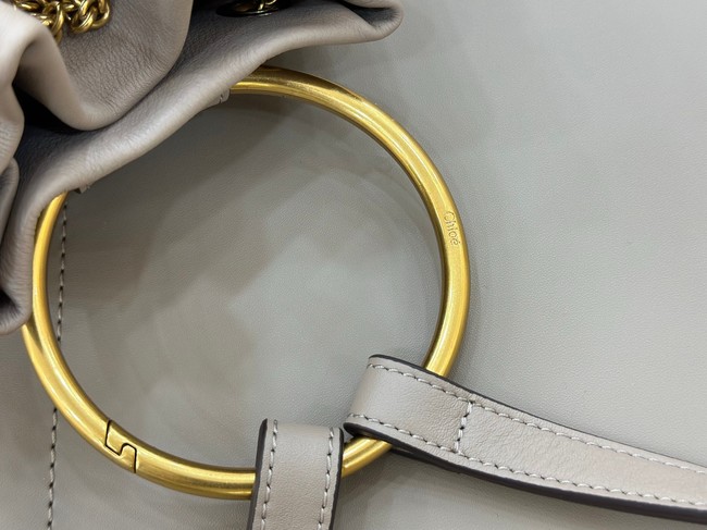 CHLOE leather shoulder bag 9965 gray