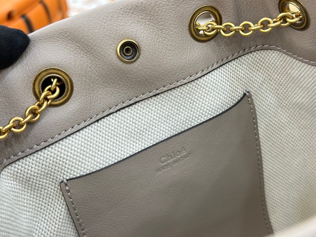 CHLOE leather shoulder bag 9965 gray