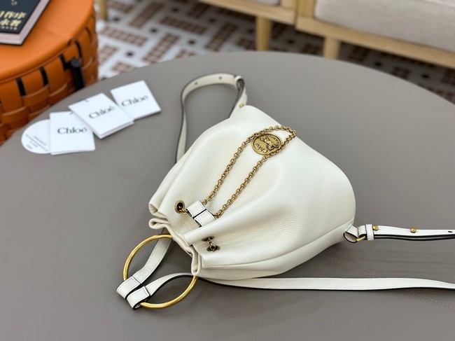 CHLOE leather shoulder bag 9965 white
