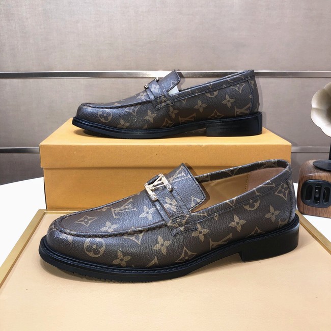 Louis Vuitton Mens leather shoes 44916-3