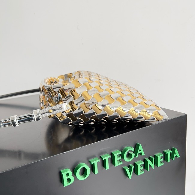 Bottega Veneta Mini Hop 777586 gold&Silver