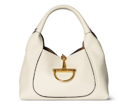 GUCCI SOFTBIT MEDIUM TOP HANDLE BAG 837467 White