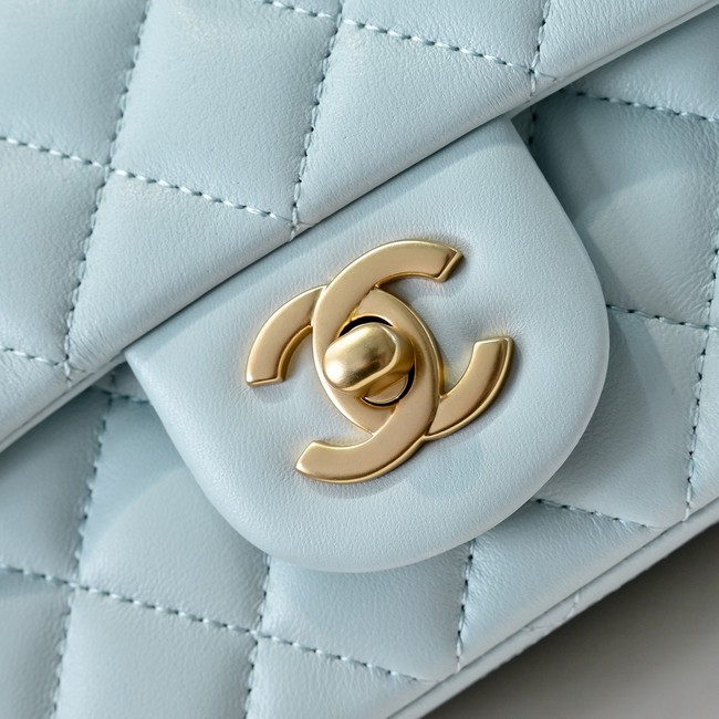 Chanel MINI FLAP BAG AS1786 light Blue