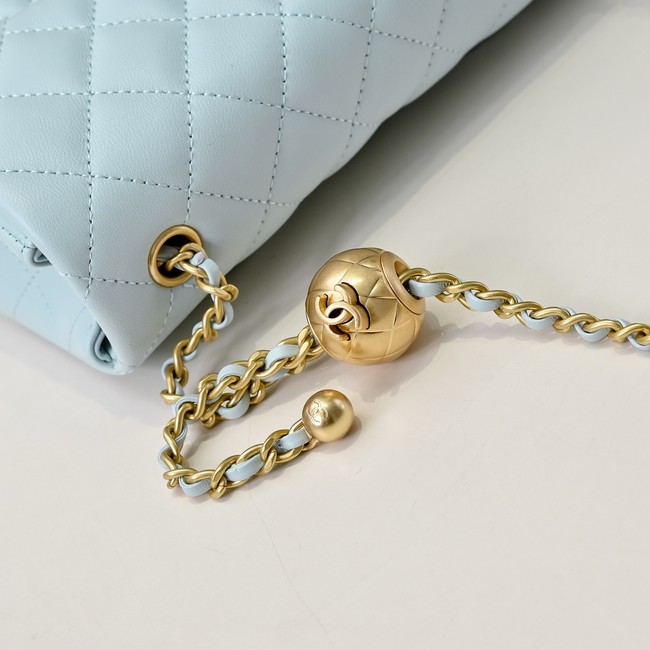 Chanel SMALL FLAP BAG AS1787 light Blue
