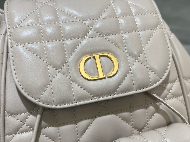 DIOR Medium Dior Caro Backpack M6301UN Desert Taupe