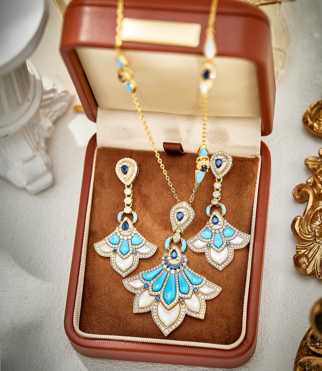 BVLGARI necklace&Earring CE16894