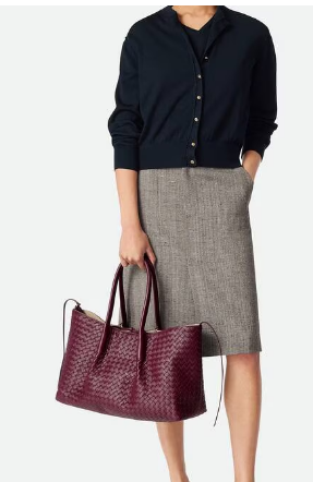 Bottega Veneta Pinacoteca  817166 Barolo&ecru