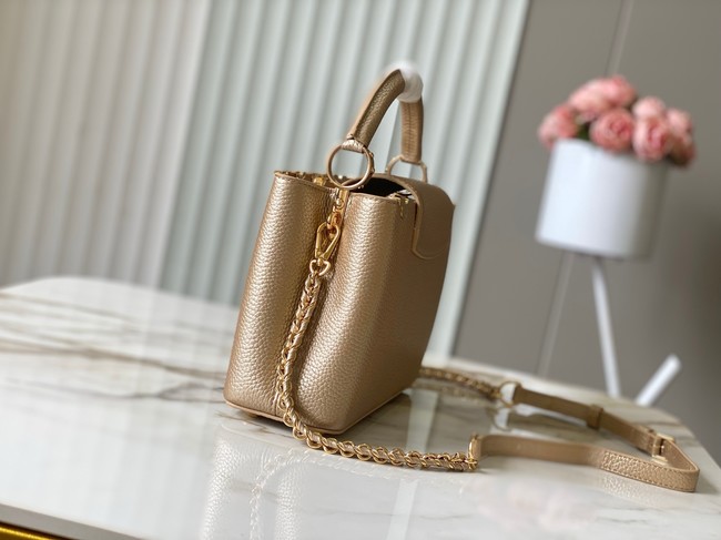 Louis Vuitton Capucines BB M48865 gold
