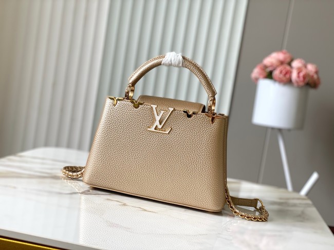 Louis Vuitton Capucines BB M48865 gold