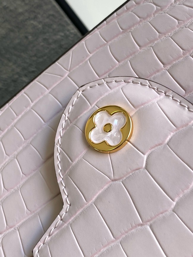 Louis Vuitton Capucines Mini Crocodile pattern M86153 pink