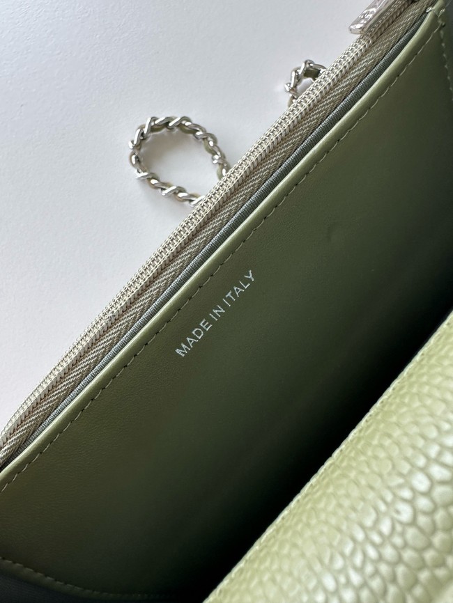 Chanel Classic Wallet On Chain Grained Calfskin AP4241-2