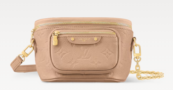 Louis Vuitton NEW Mini Bumbag M14420 Sand