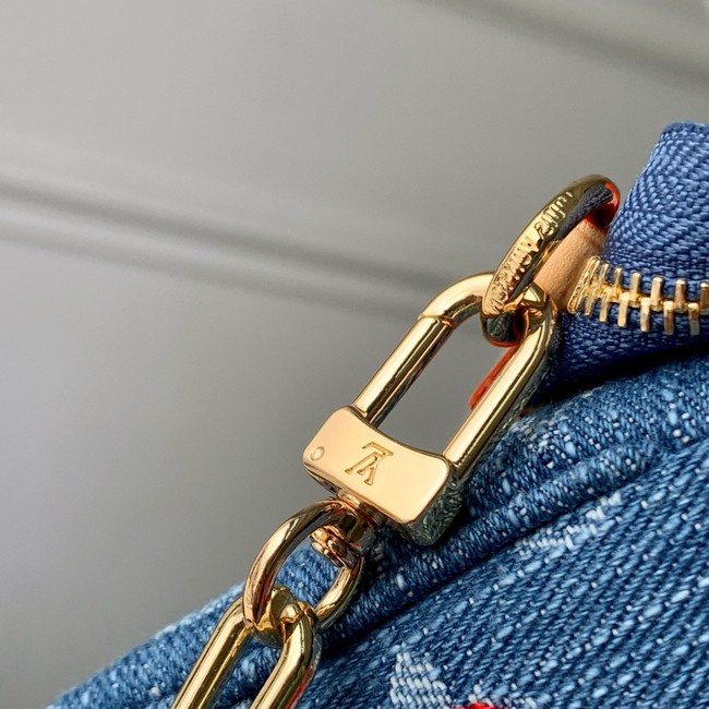 Louis Vuitton NEW LV x TM Pochette Accessoires M13994 Denim Blue