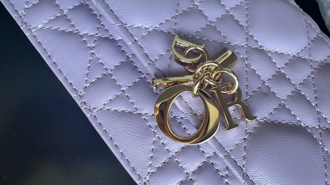 My Dior Mini Bag Cannage Lambskin S0980ONMJ Purple