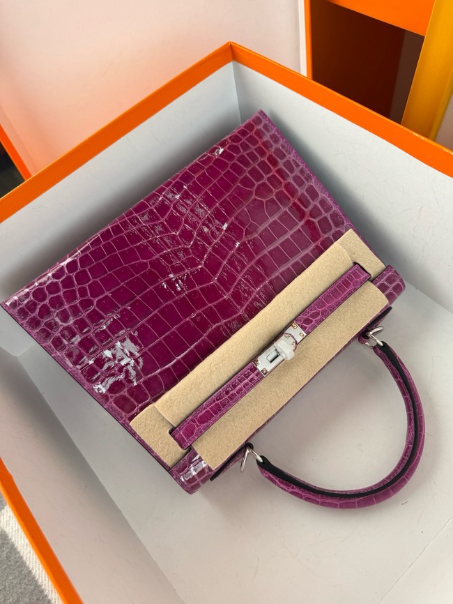 Hermes Kelly Shoulder Bags Nile crocodile leather KL3598-1