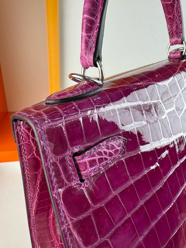 Hermes Kelly Shoulder Bags Nile crocodile leather KL3598-1