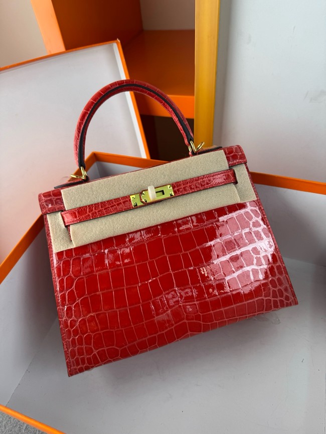 Hermes Kelly Shoulder Bags Nile crocodile leather KL3598-13