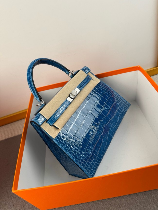 Hermes Kelly Shoulder Bags Nile crocodile leather KL3598-17