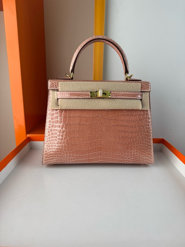 Hermes Kelly Shoulder Bags Nile crocodile leather KL3598-2