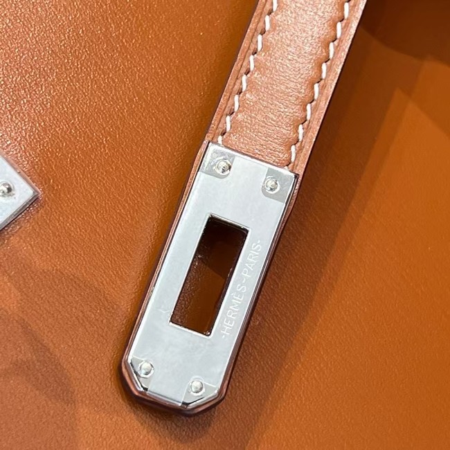 Hermes Kelly  Shoulder Bags Smooth Box Leather KL2899 brown 