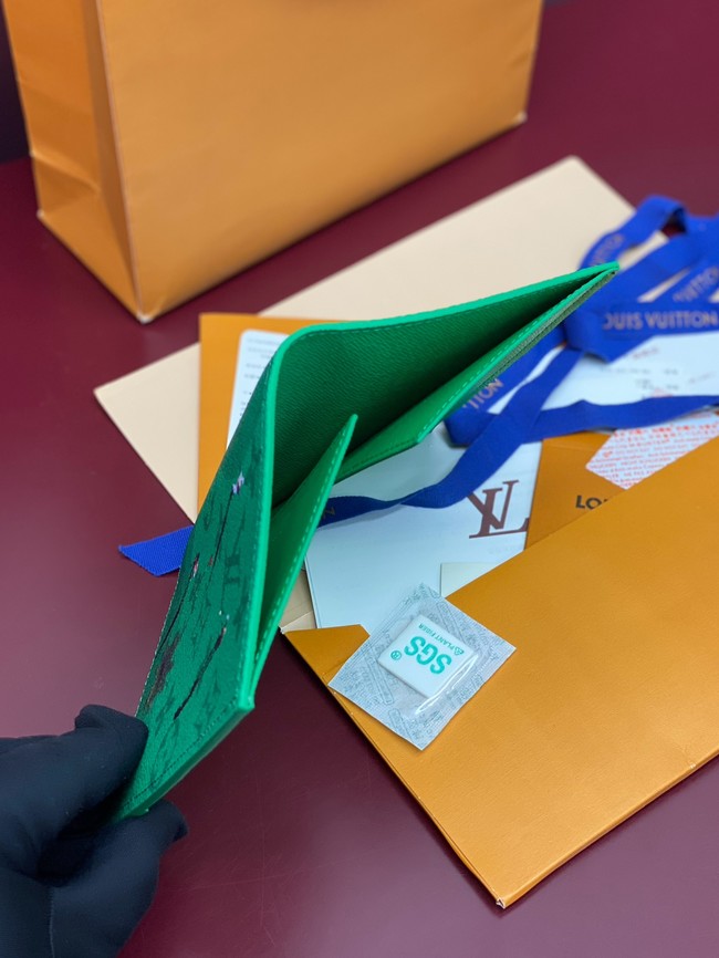 Louis Vuitton Passport Cover M14877 Green