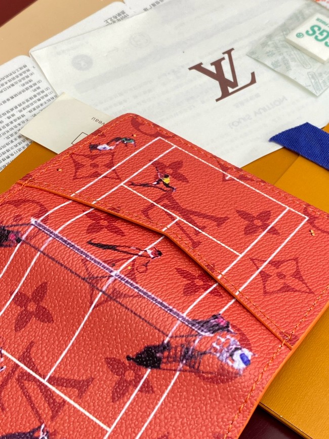 Louis Vuitton Pocket Organizer M14881 Brick Red