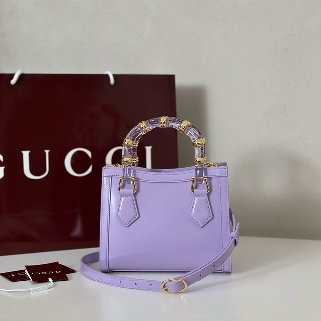 GUCCI BAMBOO DIVA SMALL BAG 832938 lilac