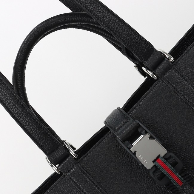 GUCCI Maxi tote bag with Web 816753 black