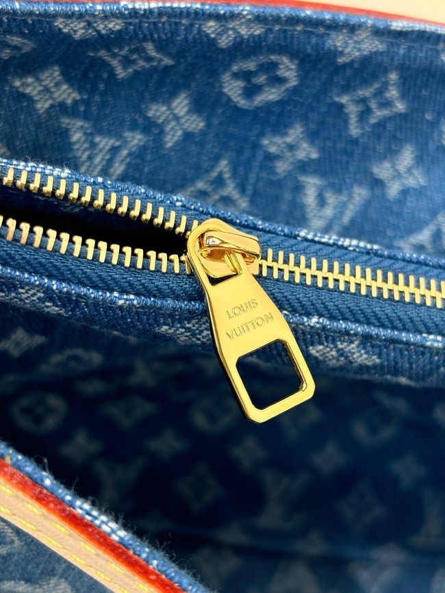 Louis Vuitton NEW Dauphine Soft GM M13319 Denim Blue