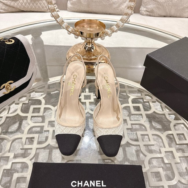 Chanel SLINGBACKS High heels 9.5CM 44976-3