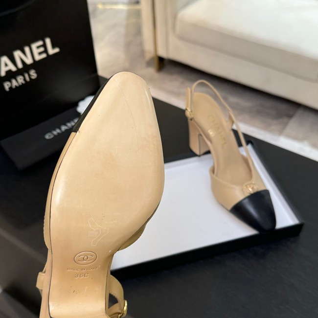 Chanel SLINGBACKS High heels 9.5CM 44976-4