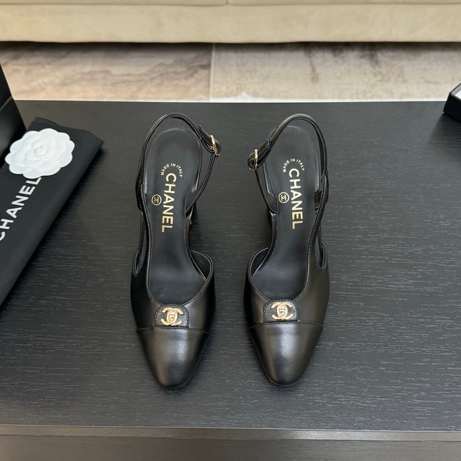 Chanel SLINGBACKS High heels 9.5CM 44976-6