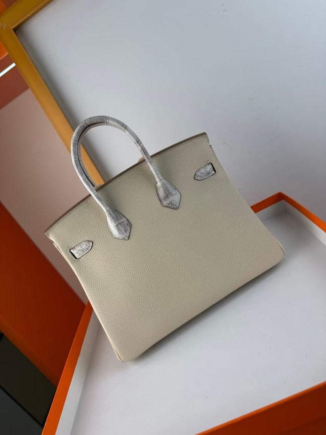 Hermes Birkin Bag Leather Nile crocodile&togo HBK2530-19