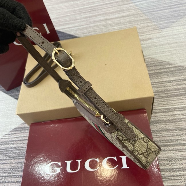 GUCCI Ophidia mini shoulder bag 838465 brown