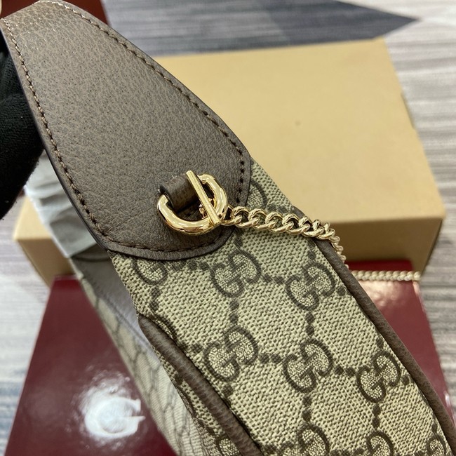 Gucci Ophidia small shoulder bag 838463 brown