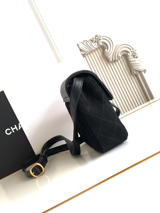 Chanel MINI FLAP BAG AS4679 BLACK
