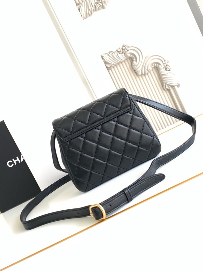 Chanel MINI FLAP BAG AS4679A BLACK