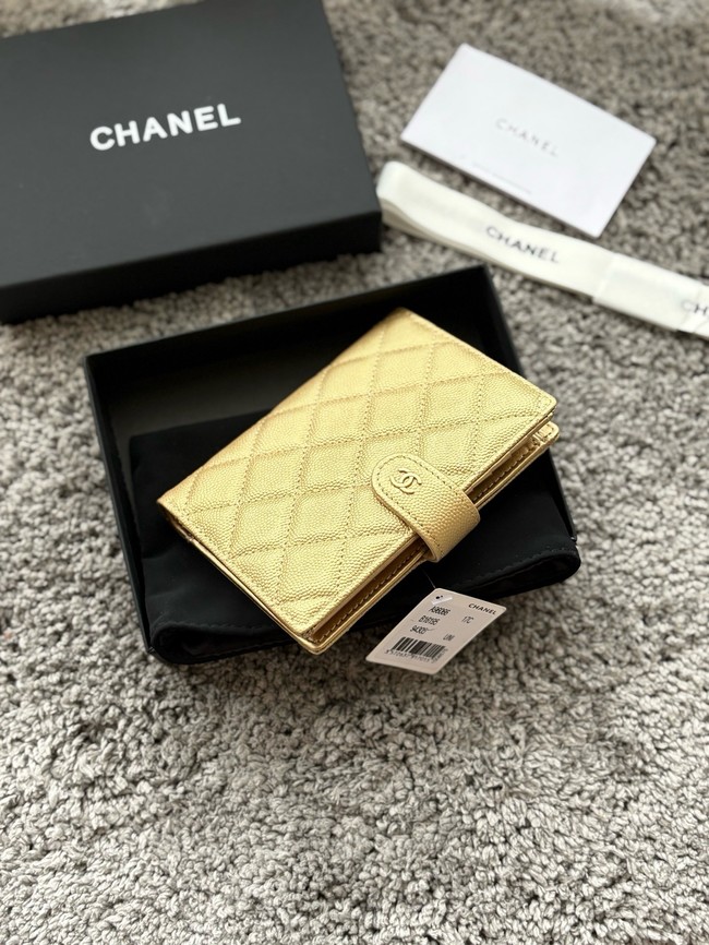 Chanel Passport Holder 96066 gold