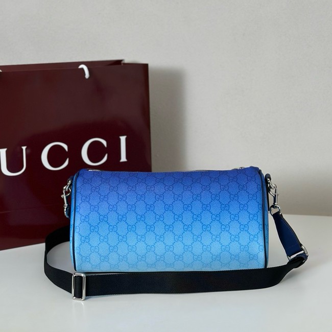 Gucci Chroma small cylinder bag 839325 blue