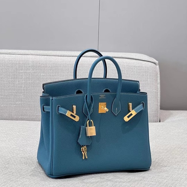 Hermes Birkin Bag Leather togo 5569 blue