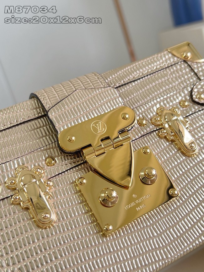 Louis Vuitton Petite Malle M85818 Cream