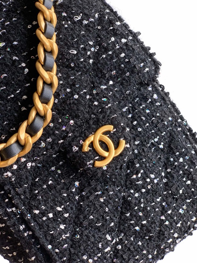 CHANEL 25 SMALL HANDBAG AS5293 black