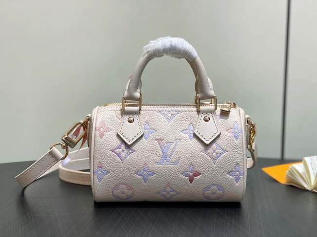Louis Vuitton NEW Nano Speedy M25591 Dream Cream