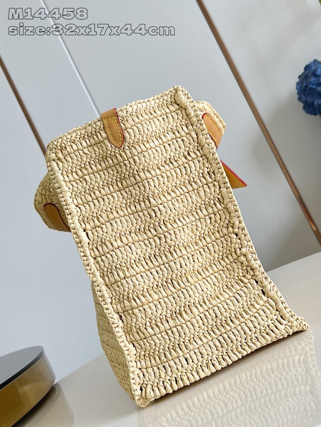 Louis Vuitton Summer Shopper Tote MM M14458 Natural Beige