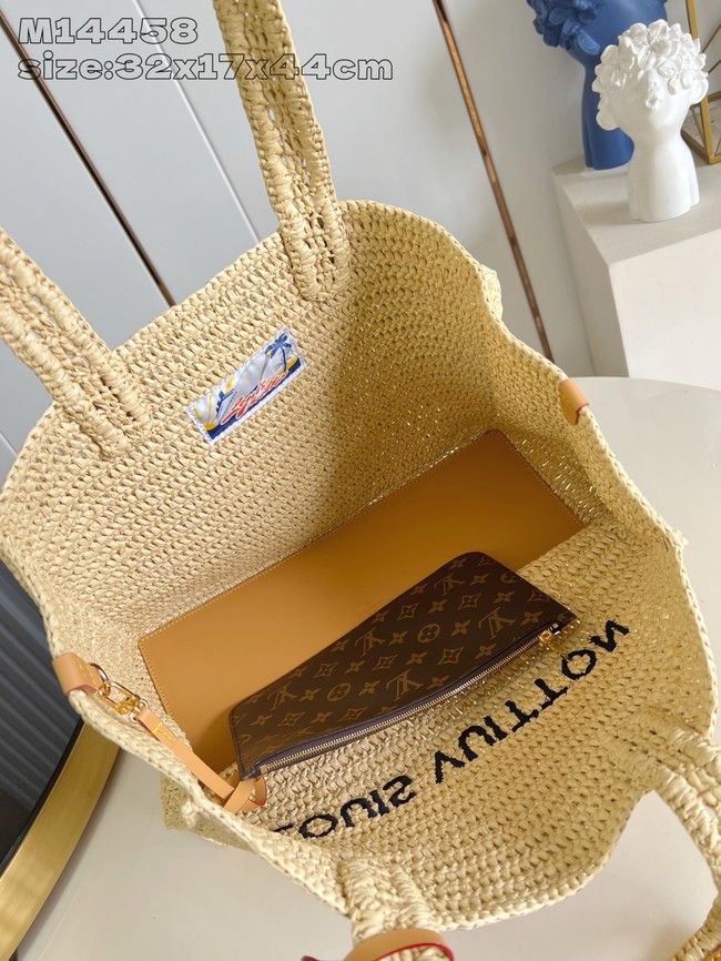 Louis Vuitton Summer Shopper Tote MM M14458 Natural Beige